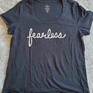 Torrid "Fearless" graphic tee PLUS SIZE